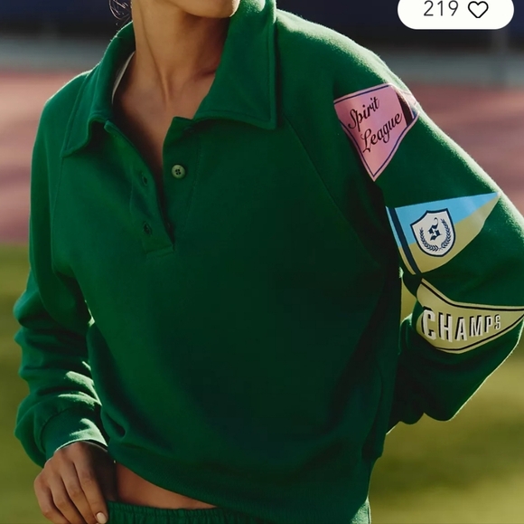 Anthropologie Tops - NWT Sundry Raglan Flat Sweatshirt